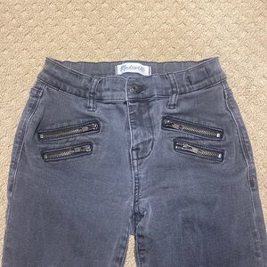 Madewell black skinny jeans